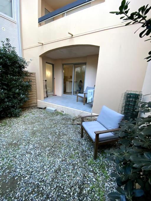 Studio Cabine Avec Jardin Daire Canet-en-Roussillon Dış mekan fotoğraf